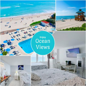 Beachfront Studio Pool, Resort & Ocean View